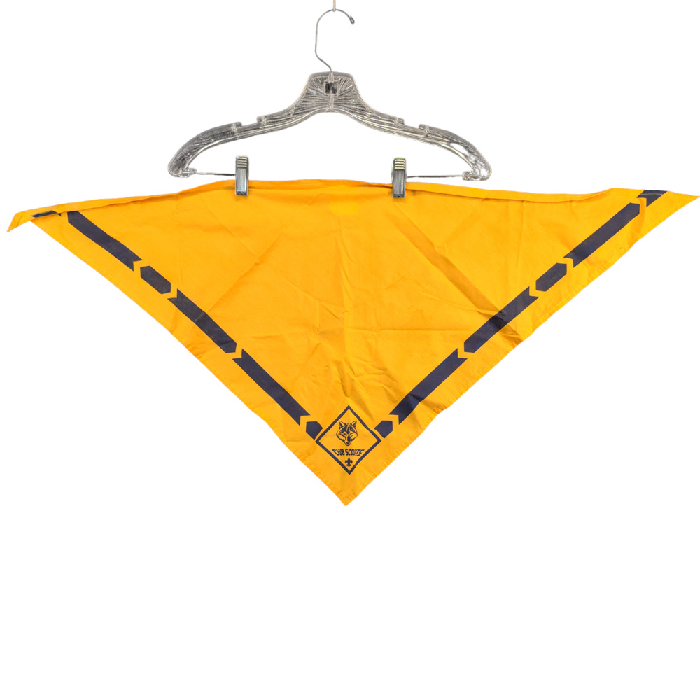 Official Boy Scout of America Cub Scout Wolf Rank Neckerchief Yellow
